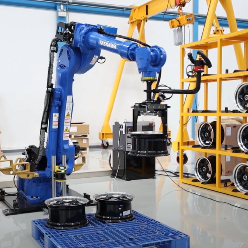 YASKAWA Industrial Robot GP180 With CNGBS Gripper For Longer Usage Time As Pallet Making Machine (5).png